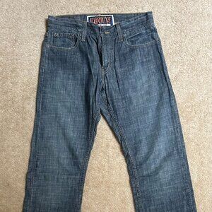 Levis 514 Slim Straight Leg Jeans Men's 30x30 Medium Wash Blue Denim